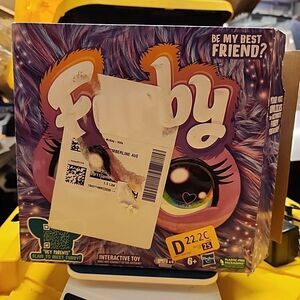 Furby Purple Plush Interactive Toy Voice Activated 2023 Open Box